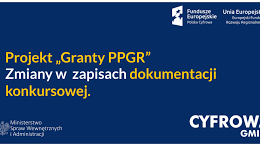 UWAGA! Granty PPGR – konieczność uzupełnienia dokumentów