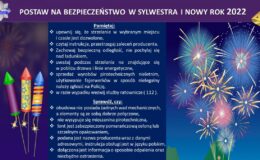 W Sylwestra postaw na bezpieczeństwo