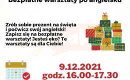 Bezpłatne warsztaty po angielsku