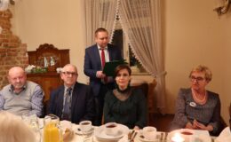 Spotkanie opłatkowe naszych literatów