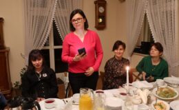 Spotkanie opłatkowe naszych literatów