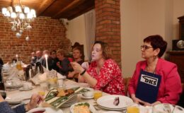 Spotkanie opłatkowe naszych literatów