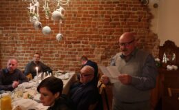 Spotkanie opłatkowe naszych literatów