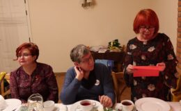 Spotkanie opłatkowe naszych literatów