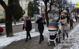 Sztafeta z Mikołajem przeszła ulicami Działdowa