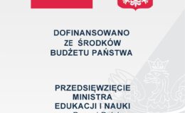 Zadanie dofinansowane ze środków Ministerstwa Edukacji i Nauki