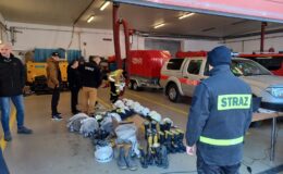 Strażacy zbierają sprzęt dla Ukrainy