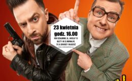 plakat promujący występ kabaretu paranienormalni