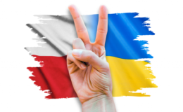gest „Victoria” na fladze Polski i Ukrainy