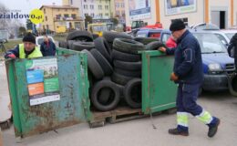 Akcja PGKiM. Sprzątanie lasu, zbiórka opon i zakrętek