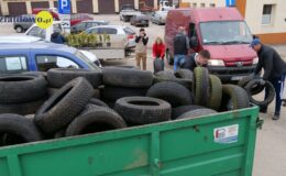 Akcja PGKiM. Sprzątanie lasu, zbiórka opon i zakrętek