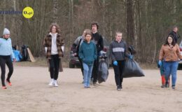 Akcja PGKiM. Sprzątanie lasu, zbiórka opon i zakrętek