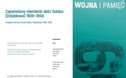 okładka czasopisma "Wojna i Pamięć" i strona z artykułem Radosława Wiśniewskiego