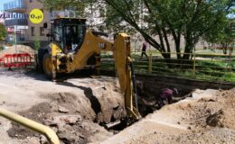 Park Jana Pawła II w Działdowie przechodzi gruntowny remont