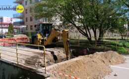 Park Jana Pawła II w Działdowie przechodzi gruntowny remont