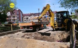 Park Jana Pawła II w Działdowie przechodzi gruntowny remont