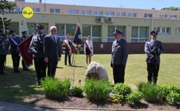 Dąb Pamięci komendanta Policji w Działdowie