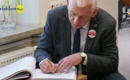 Dąb Pamięci komendanta Policji w Działdowie