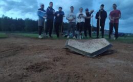 Przygotowania do inauguracji 1 ligi baseballu w niedzielę 22 maja 2022