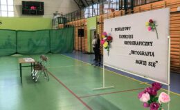I Powiatowy Konkurs Ortograficzny pod hasłem „Ortografią bawię się”