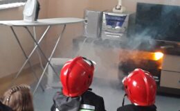 Przedszkolaki z Przedszkola nr 3 w Straży Pożarnej
