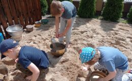 W Przedszkolu nr 1 powstał ogród sensoryczny