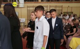 Zakończenie roku szkolnego klas ósmych w SP 3