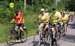 20. Rodzinny Rajd Rowerowy, z nieba lał się żar