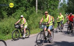 20. Rodzinny Rajd Rowerowy, z nieba lał się żar
