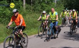 20. Rodzinny Rajd Rowerowy, z nieba lał się żar
