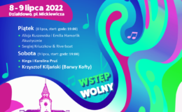 plakat informujący o wydarzeniu Chillout RYNEK Festiwal