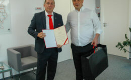 Zbigniew Boćko otrzymał gratulacje od prezesa Polregio