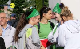 Zieloni z modlitwą i pieśnią na ustach wyruszyli w drogę na Jasną Górą