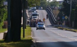 Zieloni z modlitwą i pieśnią na ustach wyruszyli w drogę na Jasną Górą