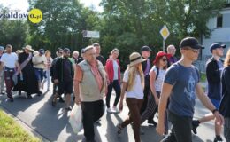 Zieloni z modlitwą i pieśnią na ustach wyruszyli w drogę na Jasną Górą