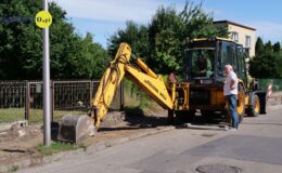 Ulica Mrongowiusza – kolejne metry chodnika