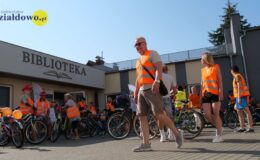 Było „Odjazdowo” – rajd rowerowy bibliotekarzy i nie tylko