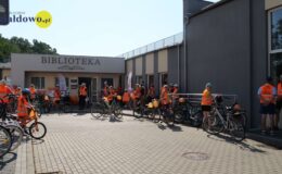Było „Odjazdowo” – rajd rowerowy bibliotekarzy i nie tylko