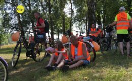Było „Odjazdowo” – rajd rowerowy bibliotekarzy i nie tylko