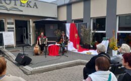 muzycy z grupy Studnia O. śpiewają i grają