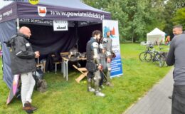 Pamiątkowe zdjęcia z Działdowa na Pikniku Love Rower w Olsztynie