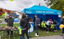Pamiątkowe zdjęcia z Działdowa na Pikniku Love Rower w Olsztynie