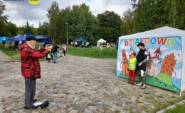 Pamiątkowe zdjęcia z Działdowa na Pikniku Love Rower w Olsztynie