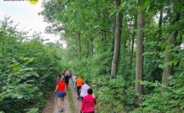 Pierwszy trening Nordic Walking z Magdą Behal za nami