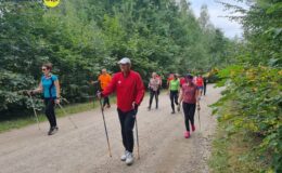 Pierwszy trening Nordic Walking z Magdą Behal za nami