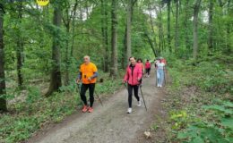 Pierwszy trening Nordic Walking z Magdą Behal za nami