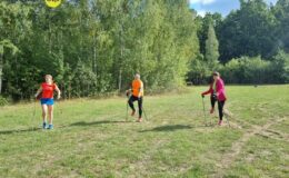 Pierwszy trening Nordic Walking z Magdą Behal za nami