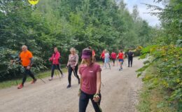 Pierwszy trening Nordic Walking z Magdą Behal za nami
