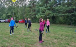 Drugi trening z instruktorem Nordic Walking