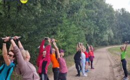 Pierwszy trening Nordic Walking z Magdą Behal za nami